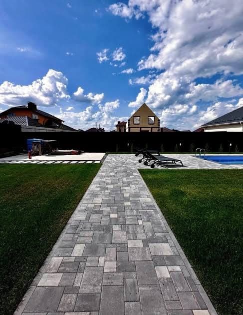 Укладка брусчатки и тротуарной плитки — пример 8