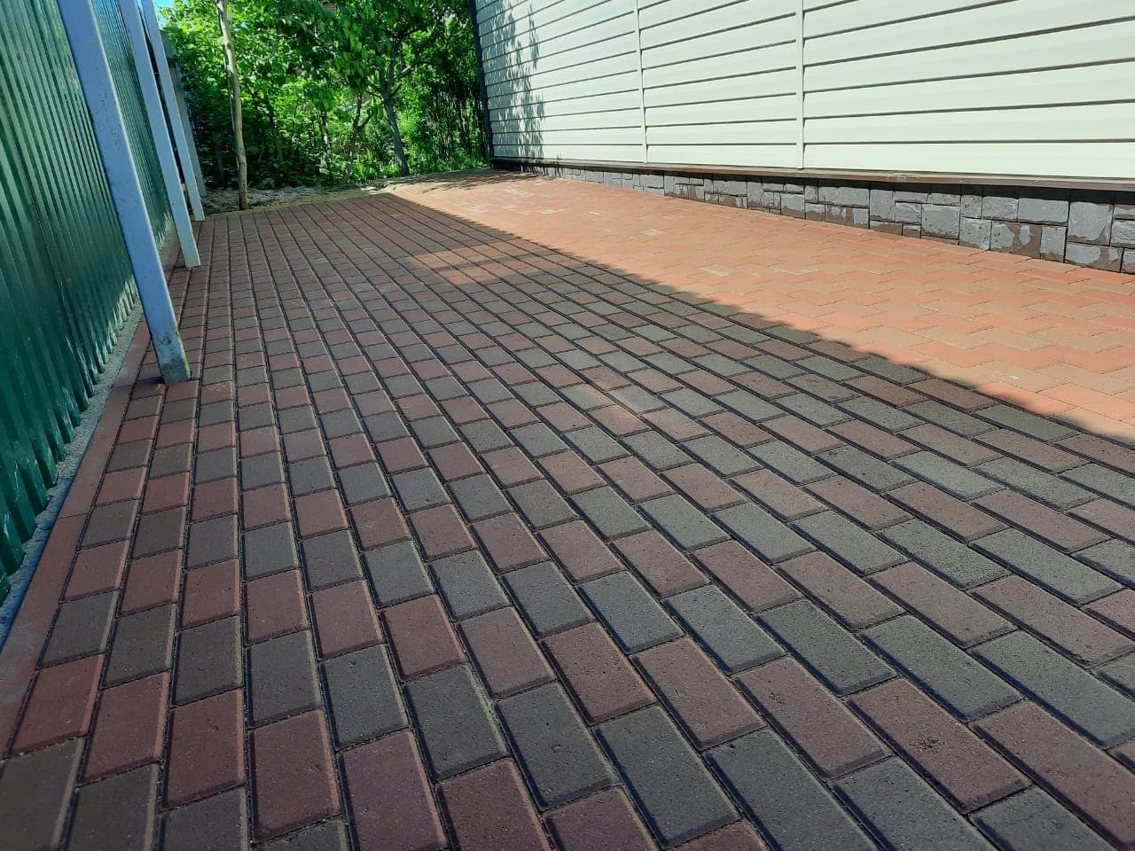 Укладка брусчатки и тротуарной плитки — пример 35