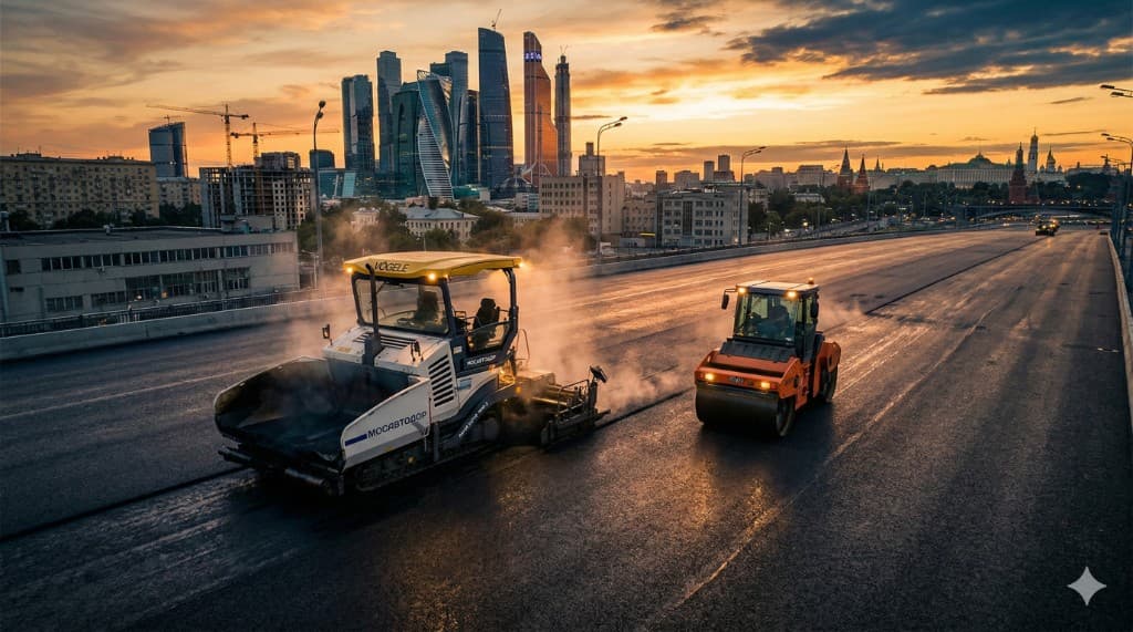 Асфальтирование в Москве